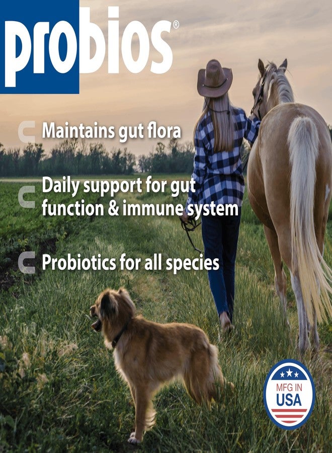 Probios Digestive Support Probiotic for All Species, Probiotics for Gut Health, Dispersible Powder, 5 lbs - Image 2